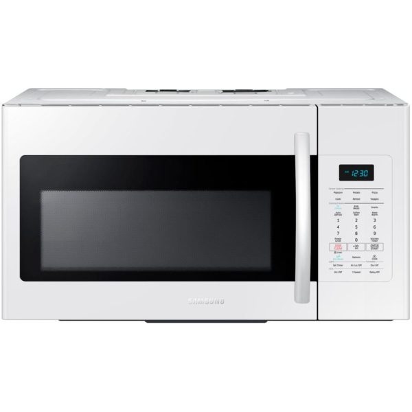 Samsung 30 in. W 1.7 cu. ft. Over the Range Microwave in White with
