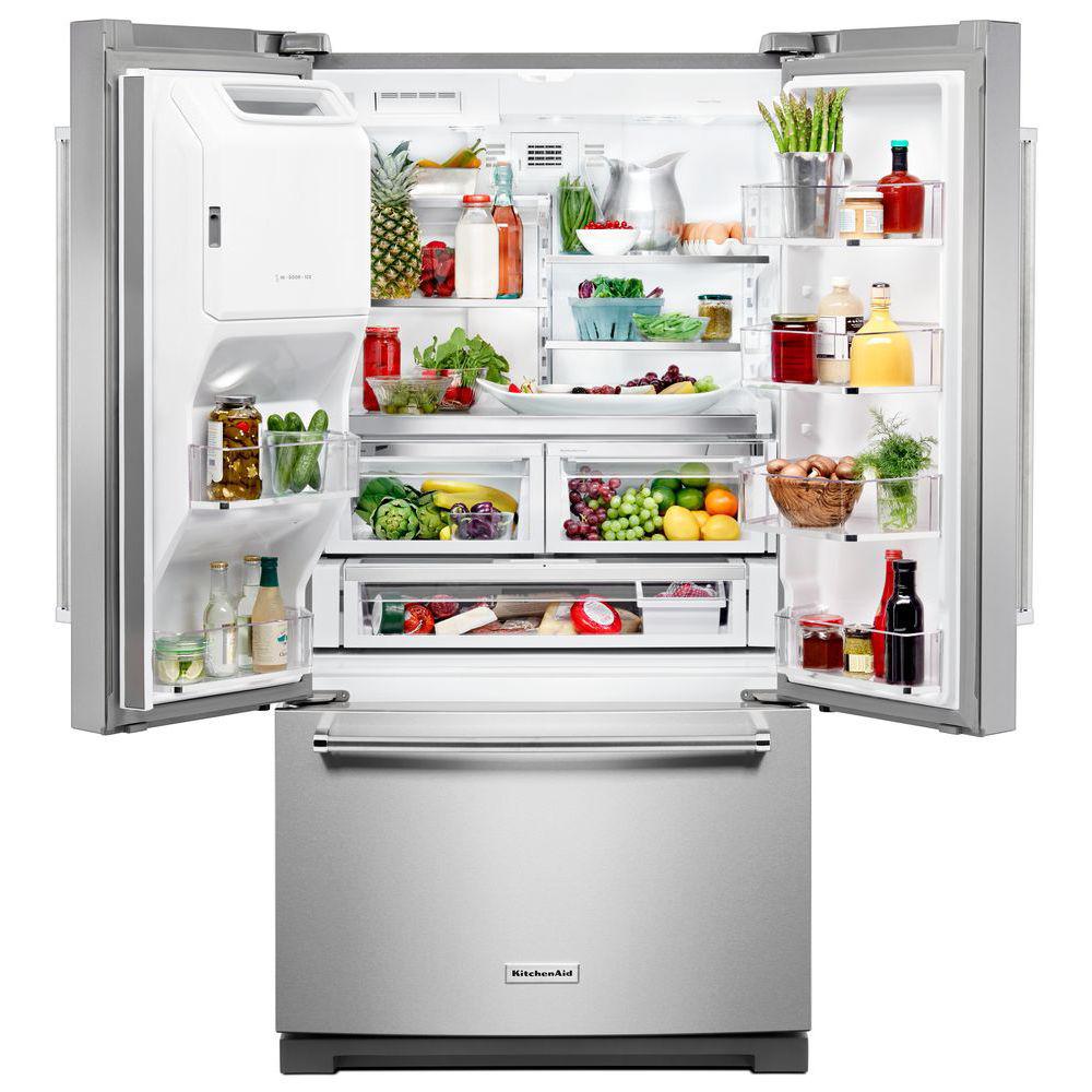 KitchenAid 27 cu. ft. French Door Refrigerator in ...