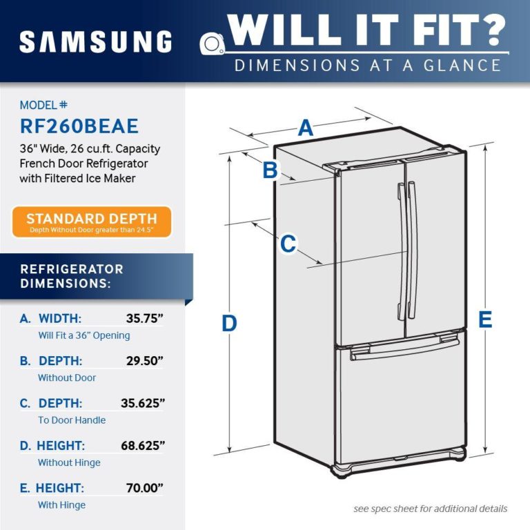 White Samsung French Door Refrigerators Rf260beaeww 1d 1000 768x768 