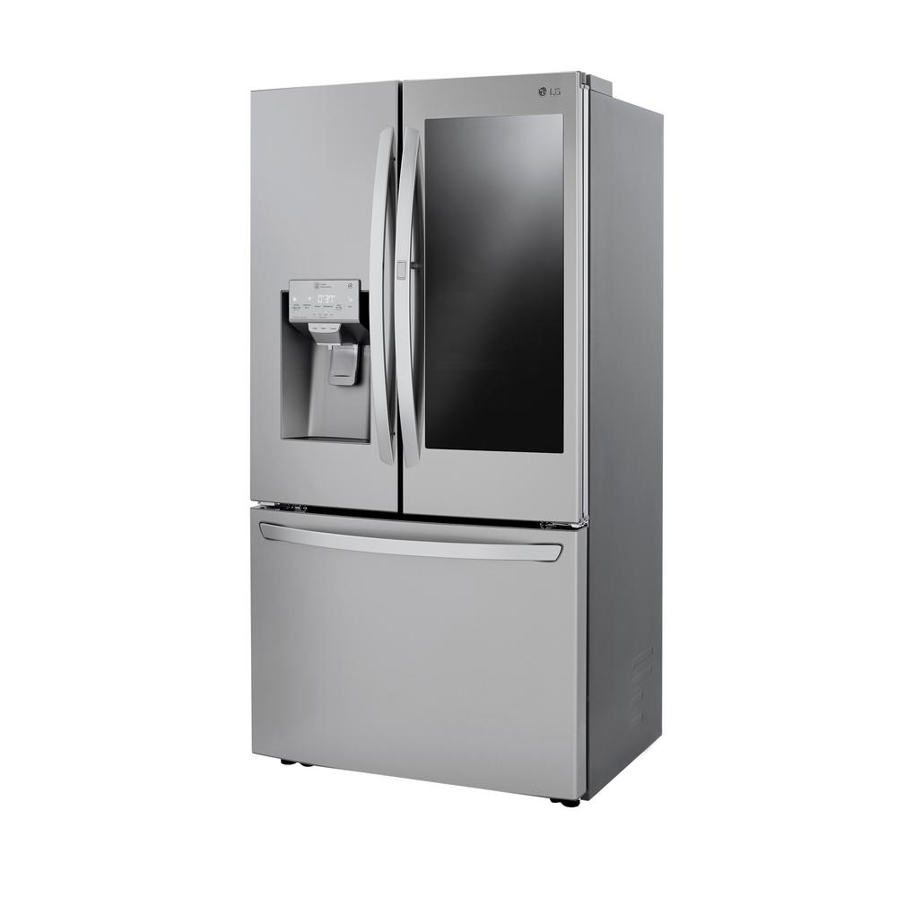 LG Electronics 23.3 cu. ft. French Door Refrigerator InstaView DoorInDoor, Dual and Craft Ice