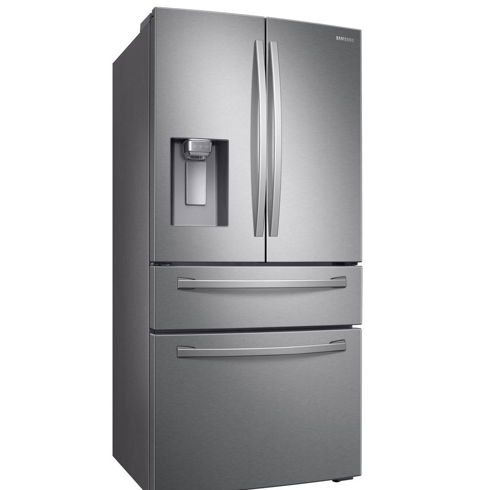 Black Stainless Steel 26.7 cu. ft. Side by Side Fridge with FamilyHub