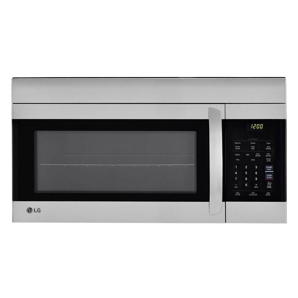 LG Electronics 1.7 cu. ft. Over the Range Microwave Oven in Stainless