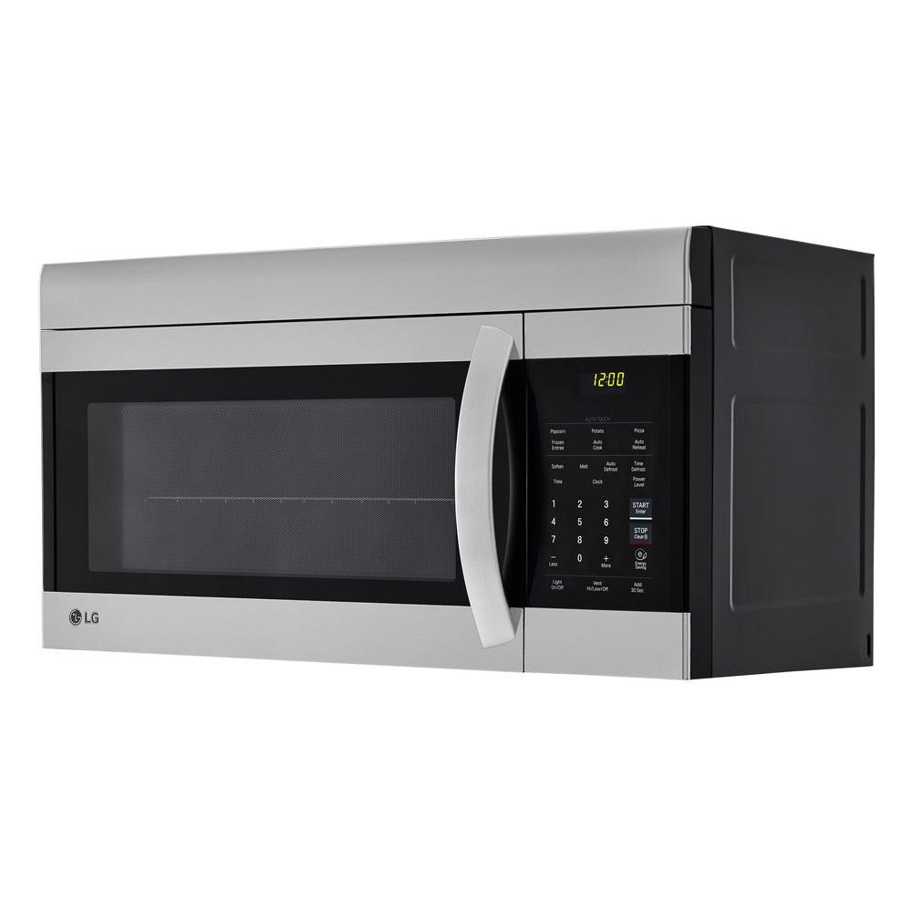 LG Electronics 1.7 cu. ft. Over the Range Microwave Oven in Stainless Steel with EasyClean