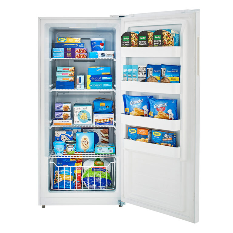 Midea 13.8-cu ft Frost-free Convertible Upright Freezer/Refrigerator ...