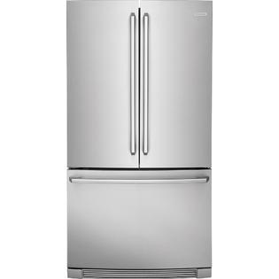 GE 21.8-cu ft Counter-depth Side-by-Side Refrigerator with Ice